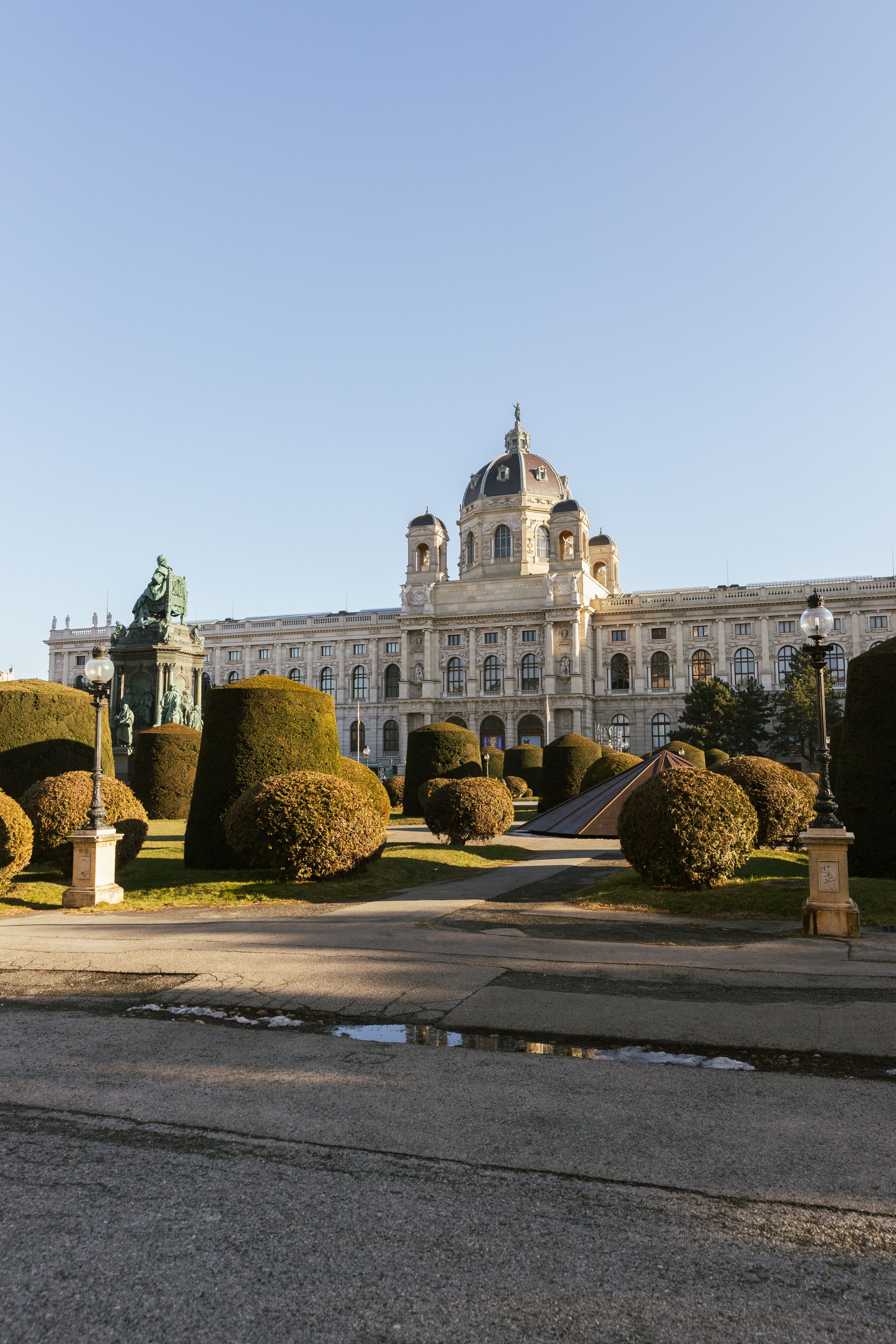 Maria Theresien Platz in Vienna