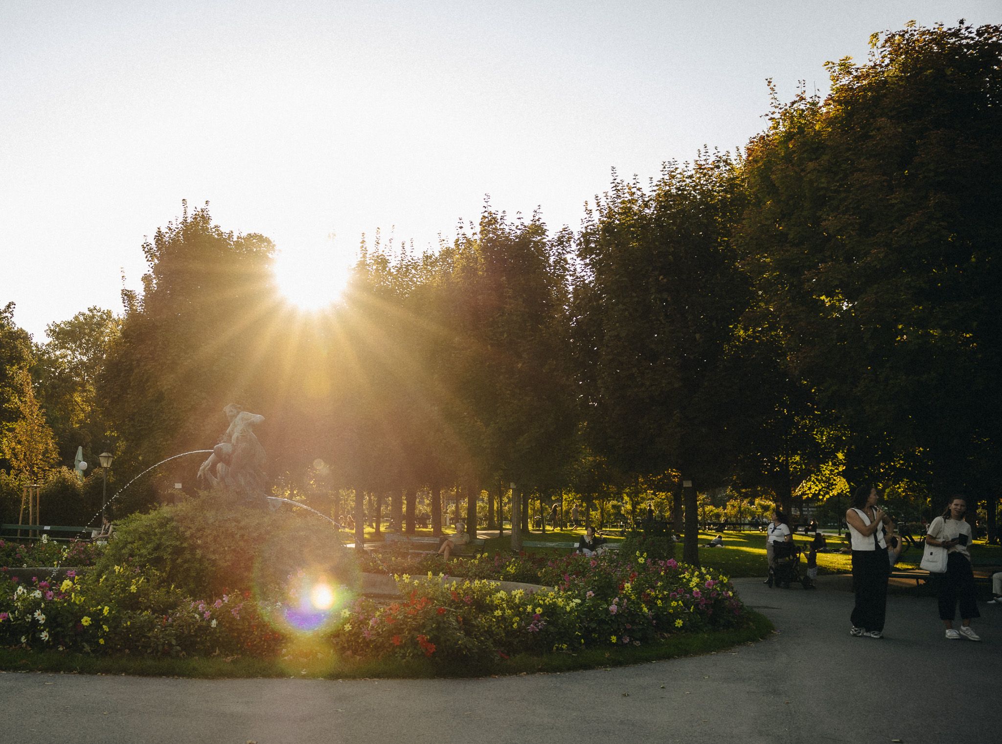Volksgarten in Vienna´s first district